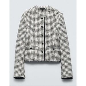 Rag & Bone Carmen Jacket‎ Sz 4 Retail- $528 Quiet Luxury Preppy Cotton Tweed